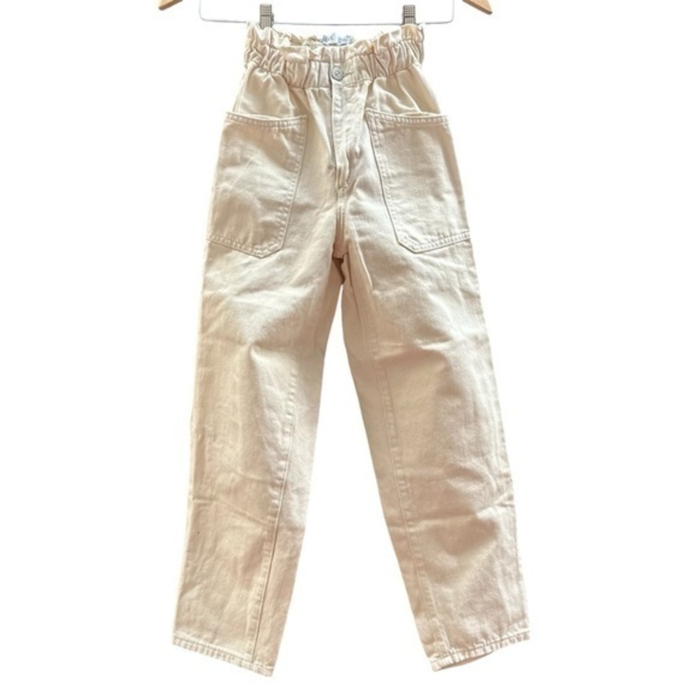 Zara girls casual light color jeans